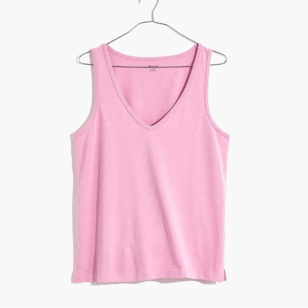 Madewell Tomboy Tank Lavender Mist XS